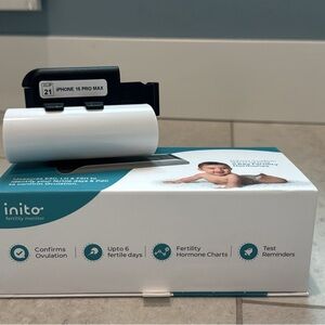 Inito Fertility Monitor iPhone 15 pro max